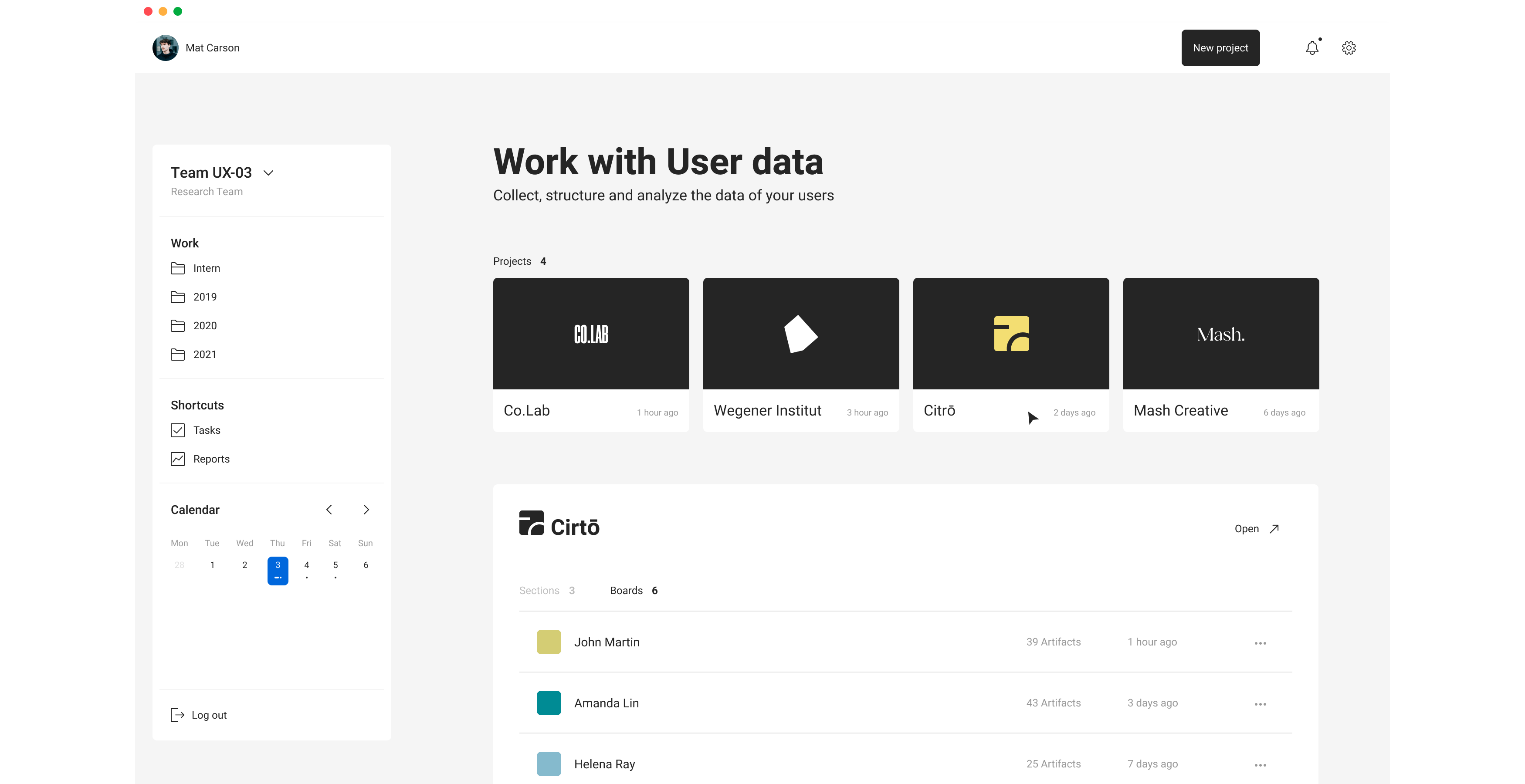 snese-dashboard